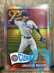 2021 Topps Chrome #TH65-12 Javier Baez 1965 Redux Cubs